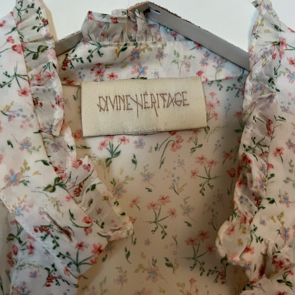 Divine Heritage Button Down Blouse - image 2